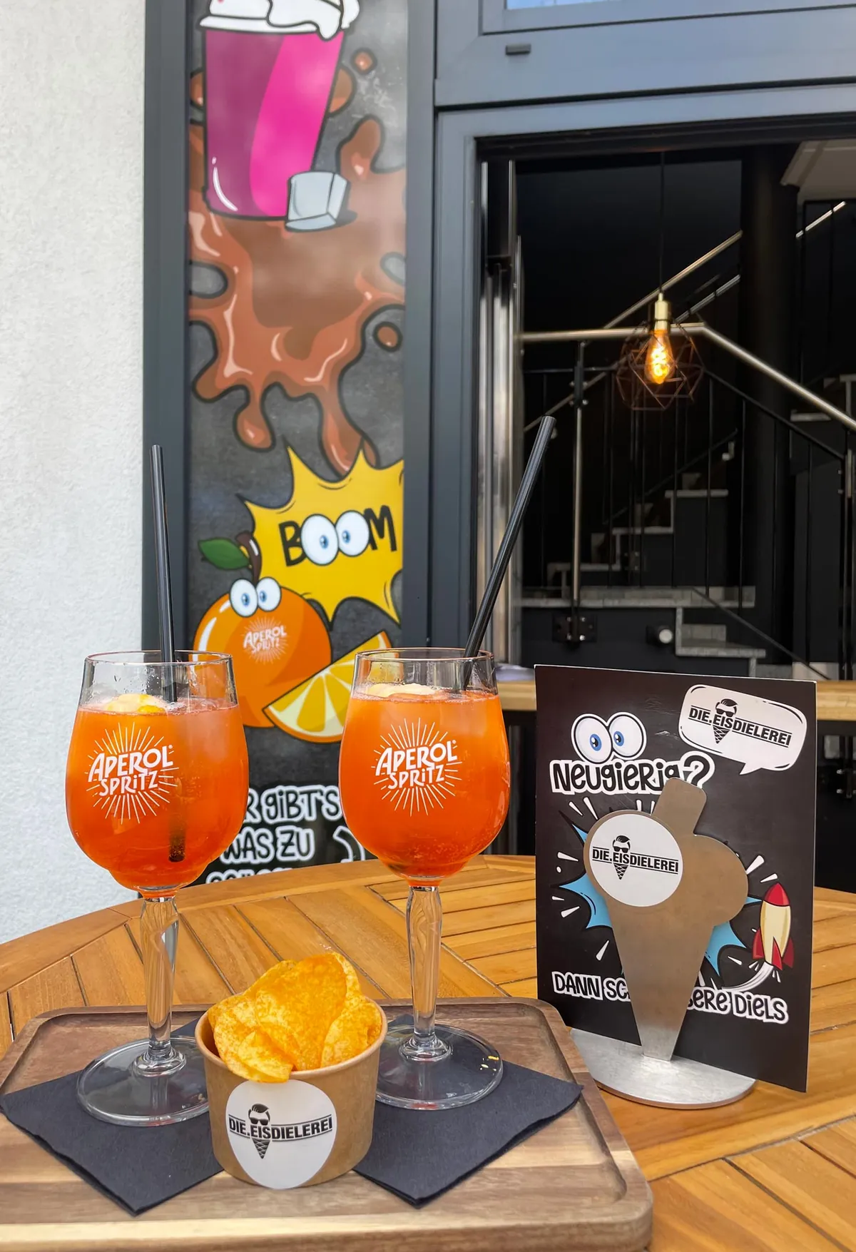 Aperol auf der Terrasse